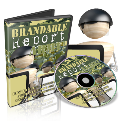 Product picture Brandable Report Army Video Series w/Resale Rights
